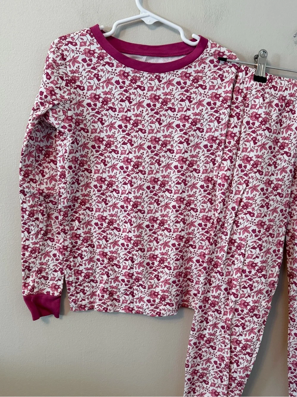 Lake Floral Pink Two-Piece Pajama Set